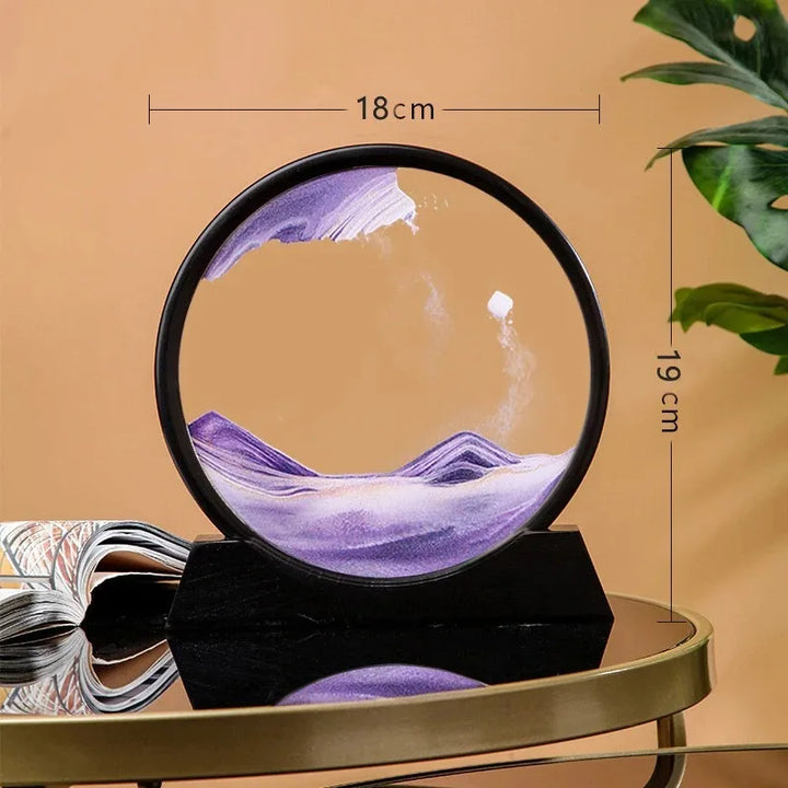 3D Hourglass Quicksand Moving