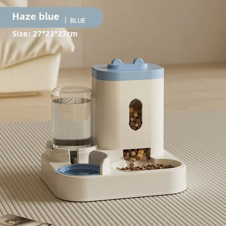 Automatic Feeder Cat Dog Food Bowl With Water